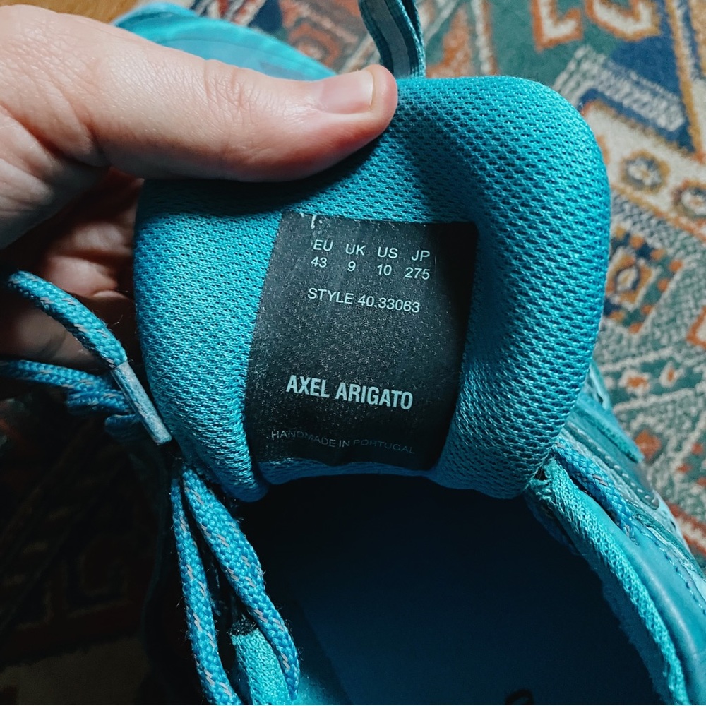 Axel Arigato Blue Marathon Dip-Dye Sneakers - Picture 6 of 10